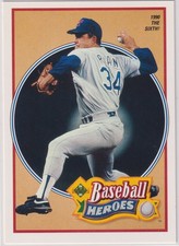 1990 Upper Deck NOLAN RYAN Baseball Heroes Insert Card #16 Texas Rangers