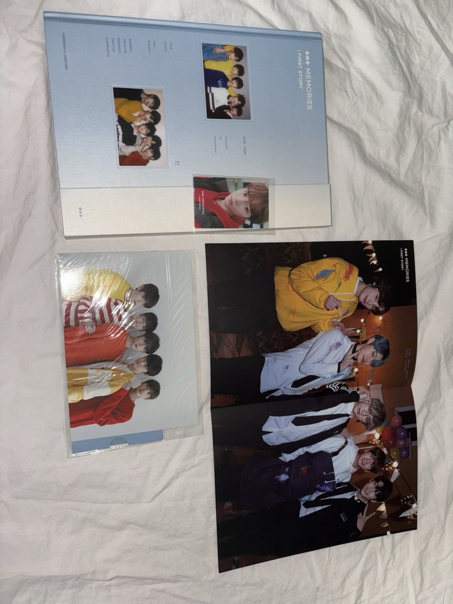 TXT First Memories Photobook & Beomgyu Photocard | eBay