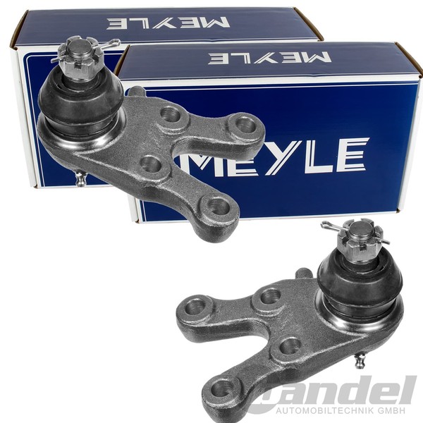 2X Meyle Traggelenk Unten Vorne Passend FÜR Mitsubishi L400 Pajero Links+Rechts-image