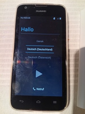 Huawei Ascend Y550 - 4GB - Weiß Smartphone