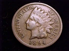1894 Indian Head Cent, Very Good grade