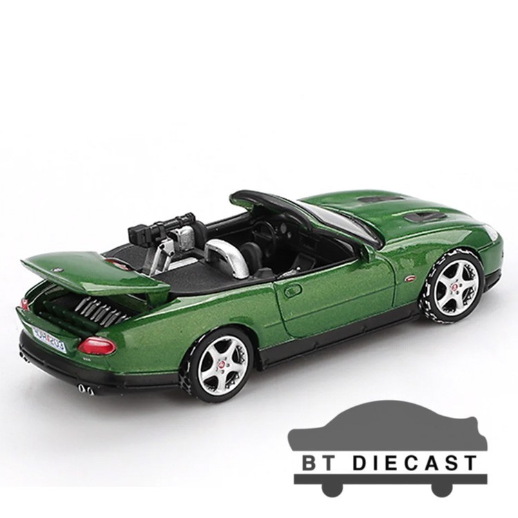 007ボンドカー Jaguar XKR Roadster 1/18JOYRIDE MINI GT JAGUAR XKR JAMES BOND 007 DIE ANOTHER DAY 1/64 GREEN