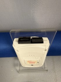 White Visual Memory Unit VMU (Sega Dreamcast) OEM HKT 7000 USA W/ Cover Tested