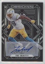 2021 Panini Obsidian Rookies Auto 25/199 Tre' McKitty #191 Auto 4k8