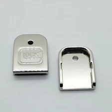 GLOCK Metal FLOOR PLATE 17 19 22 23 24 26 27 31 32 33 34 35 36 37 38 39 Nickel