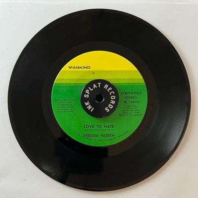 Freddie North - Love To Hate - Mankind  USA 7'' Funky Crossover Soul