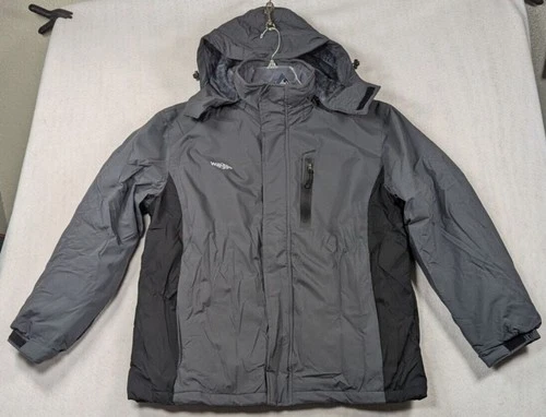 Wantdo - Waterproof - Winter Jacket - Men's Coat - Color Gray/Black - Size L image 2