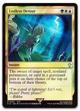 Endless Detour (Surge Foil) #324 (NM) Final Fantasy FIC Magic MTG