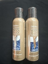 Sally Hansen Airbrush Legs , Leg Spray On Make Up Beige Glow 4.4 oz Lot of 2