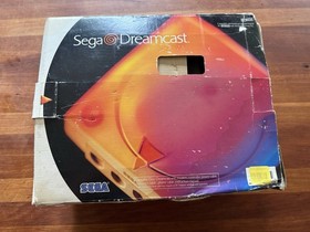 Sega Dreamcast Console Box Original Gray BOX ONLY With Insert And Manuals