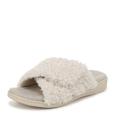 Women's Vionic, Relax II Slipper J0895F1100 Cream FABRIC