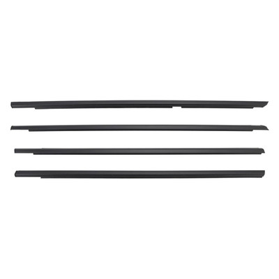 Areyourshop 4PCS Door Glass Belt Outer Molding Weatherstrip for Suzuki Grand ...