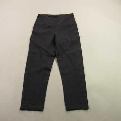 North Face Leggings Womens Medium Straight Leg Short Stretch Yoga Black