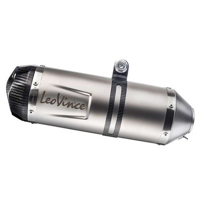 9775 - LeoVince LV ONE EVO Universal Auspuff Endtopf Edelstahl Ø 50
