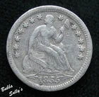 1855-O Seated Liberty Half Dime — photo from another recent sale