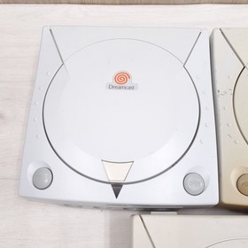 LOT 3 Sega Dreamcast White Console JUNK for parts NTSC-J Japan