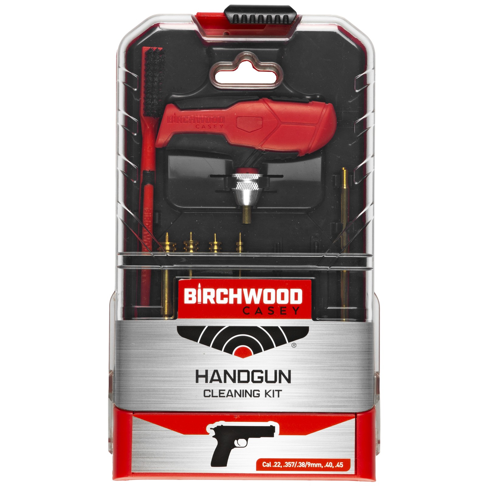 Birchwood Casey Universal Handgun Cleaning Kit 16 Pieces BC-HNDGCLN-KIT