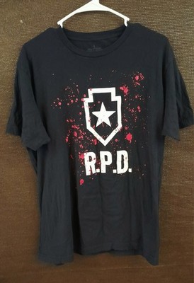 Resident Evil 2 Remake Promo E3 Shirt Resident Evil Promo Racoon City RARE!