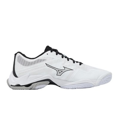 Mizuno Wave Lightning Elite Wide White Black Men Unisex Volleyball