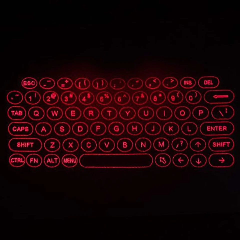 Wireless Virtual Laser Projection Keyboard Bluetooth Portable Smartphone Tablet - Image 3 of 4