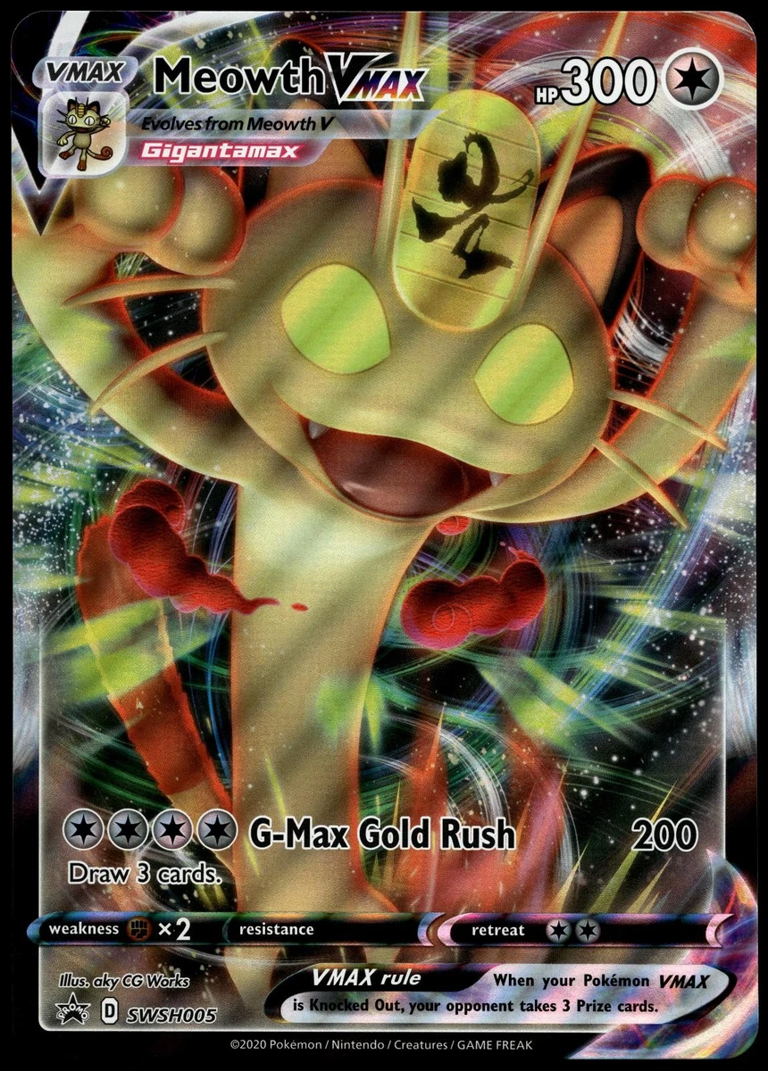 Meowth VMAX Pokmon TCG Cards for sale | eBay Meowth VMAX Pokmon TCG Cards for sale | eBay