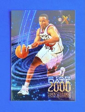 1996-97 Skybox E-X 2000 Damon Stoudamire Star Date 2000 Rookie Insert Card #14