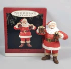 1995 Hallmark Keepsake Ornament Refreshing Gift Coca-Cola Santa Claus w/ Box