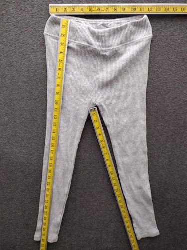 Art Class Girls Ribbed Leggings Light Gray Size L 10-12 - Picture 4 of 9