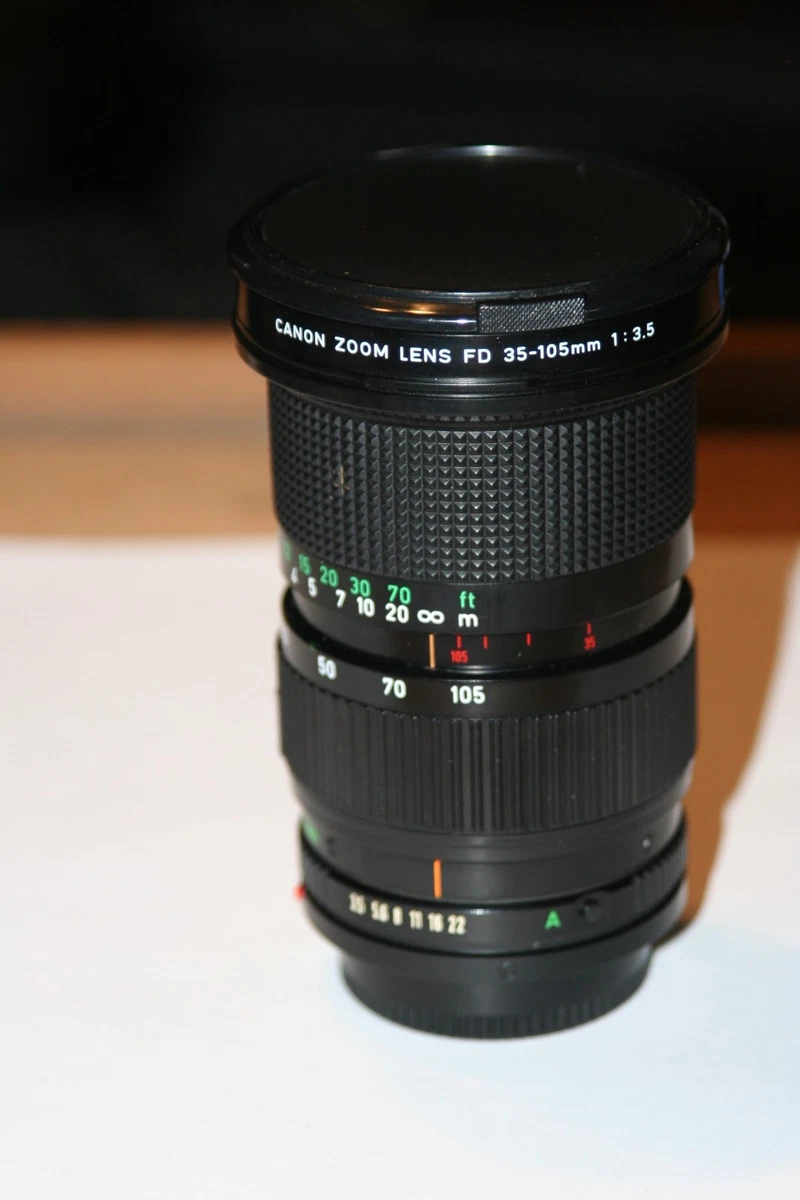Canon FD f/3.5 Camera Lenses 35-105mm Focal for sale - eBay