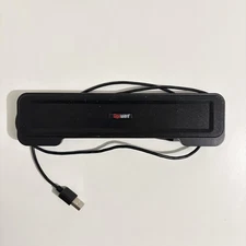 GIGAWARE 26-1520 USB Laptop Notebook Speaker Portable Slim - Tested Working