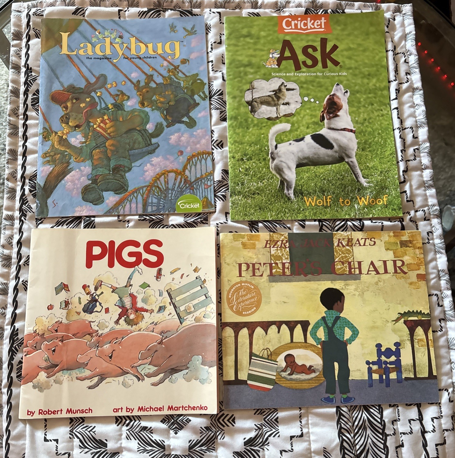 Set Of Four Paper Back Books