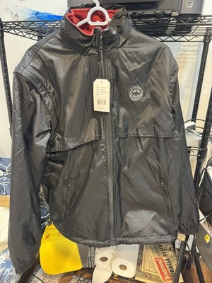 Alaska Men's Black and Burgundy Performance Jacket NWT 3 in 1 reversible
