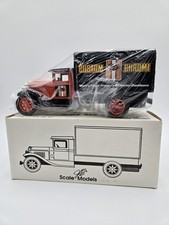 NEW ERTL Freight Truck Bank - Custom Chrome, World's Finest Products