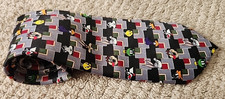 LOONEY TUNES MANIA 1998 Vintage Men's Character Print 100 Polyester Dress Tie