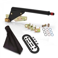 Emergency Parking Brake Complete Kit W Black Boot And Trim Ring For Lokar Cables Emergency Parking Brake Complete Kit W Black Boot And Trim Ring For Lokar Cables