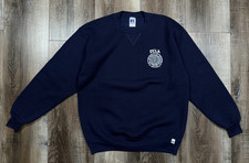 Vintage 90s Russell Athletic UCLA Crewneck Size Large V-Notch Embroidered Logo
