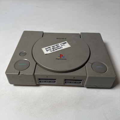 Sony PlayStation 1 (PS1) Console SCPH-1001 - Powers On BROKEN SPINDLE AS-IS