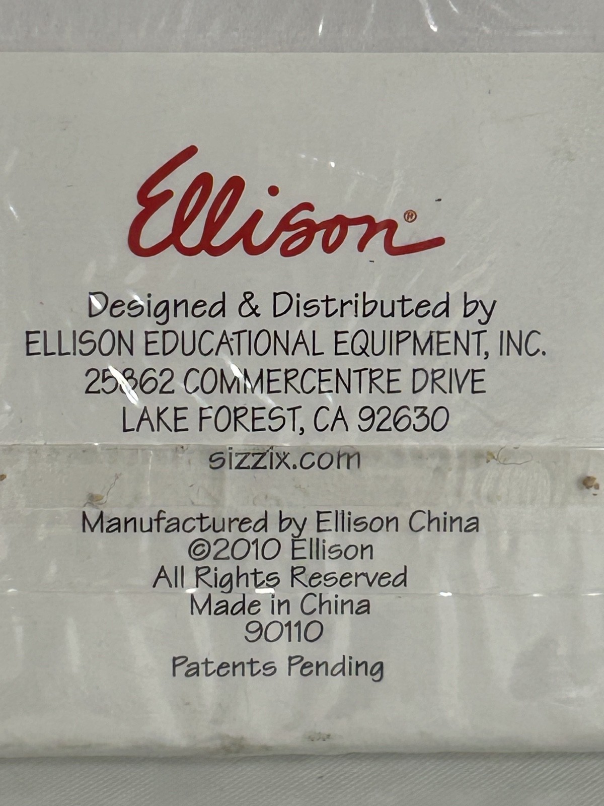 NEW  - Sizzix Big Shot PRO Die  BOX WITH LID #2  656828 - B40