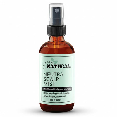 Scalp Clarifying Tonic with Tea Tree & Peppermint   Cooling Scalp Detox for Oily