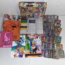 Dragon Ball Super Masters Bulk Cards Lot Foils, Holos, Prints, Binders 