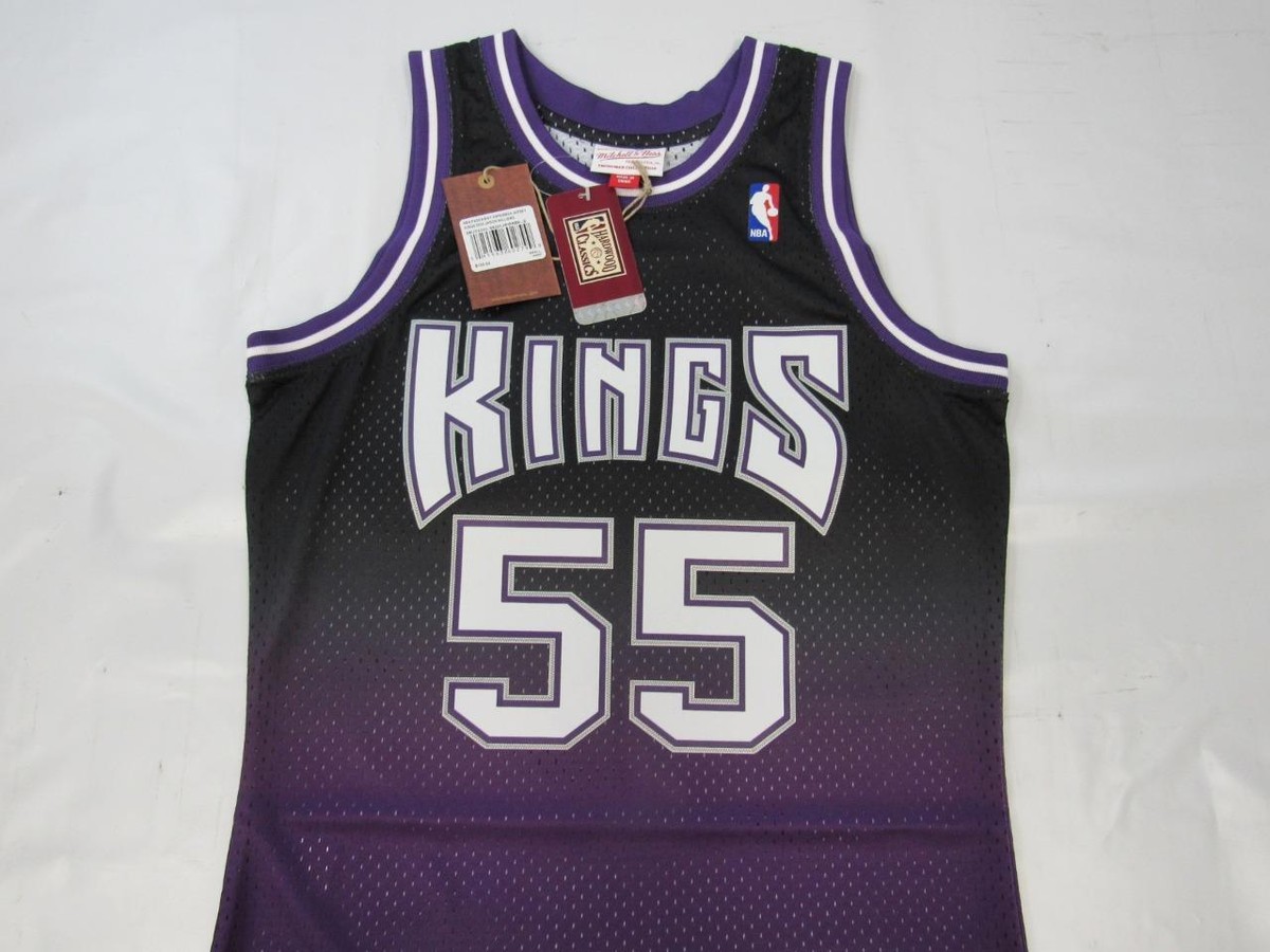 00-01 Jason Williams #55 Kings Mens Size S Mitchell & Ness
