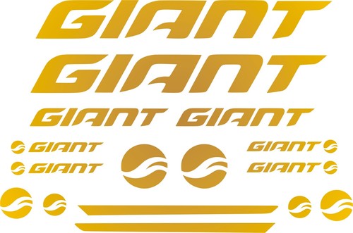 KIT - PEGATINAS - STICKERS - VINILO -LAMINA- PACK- BICICLETA - BIKE - GIANT BICI - Imagen 8 de 20