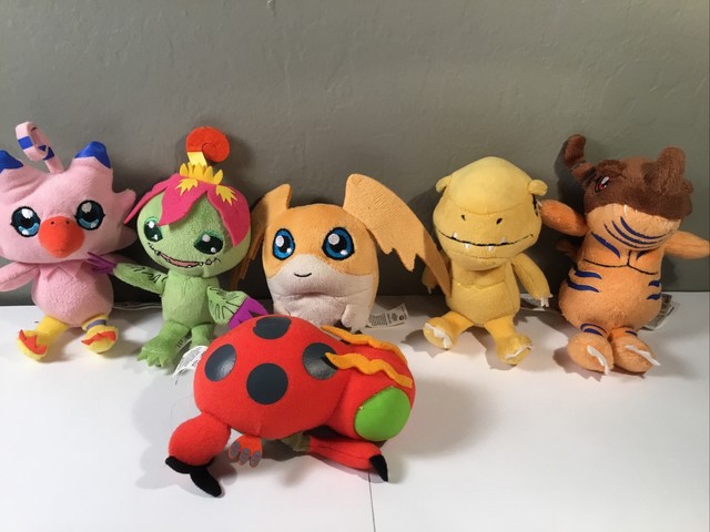 digimon mini plush
