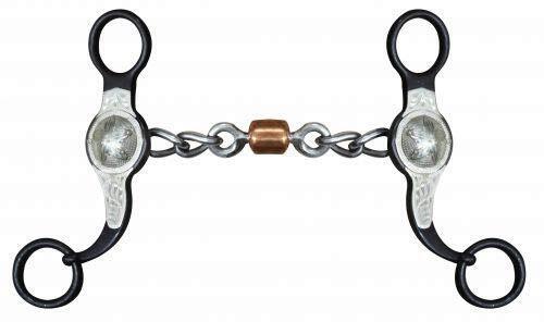 Showman 5" Chain Mouth Swivel Concho Bit - 第 1/1 張圖片