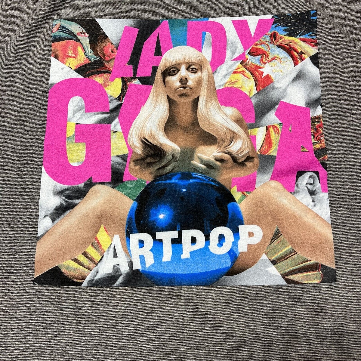 【doorzo様】Lady Gaga the art pop ball パンフ Lady Gaga The Artpop Ball Album Cover Art Double Sided Graphic