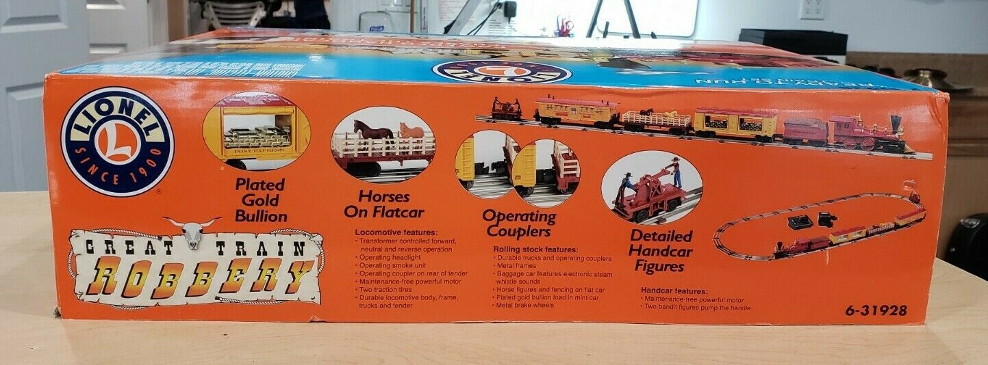 lionel great train robbery set