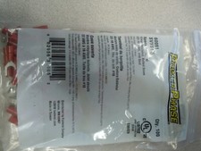 22-16 AWG 10 Stud Vinyl Insulated Butted Seam Fork Terminal 100pk