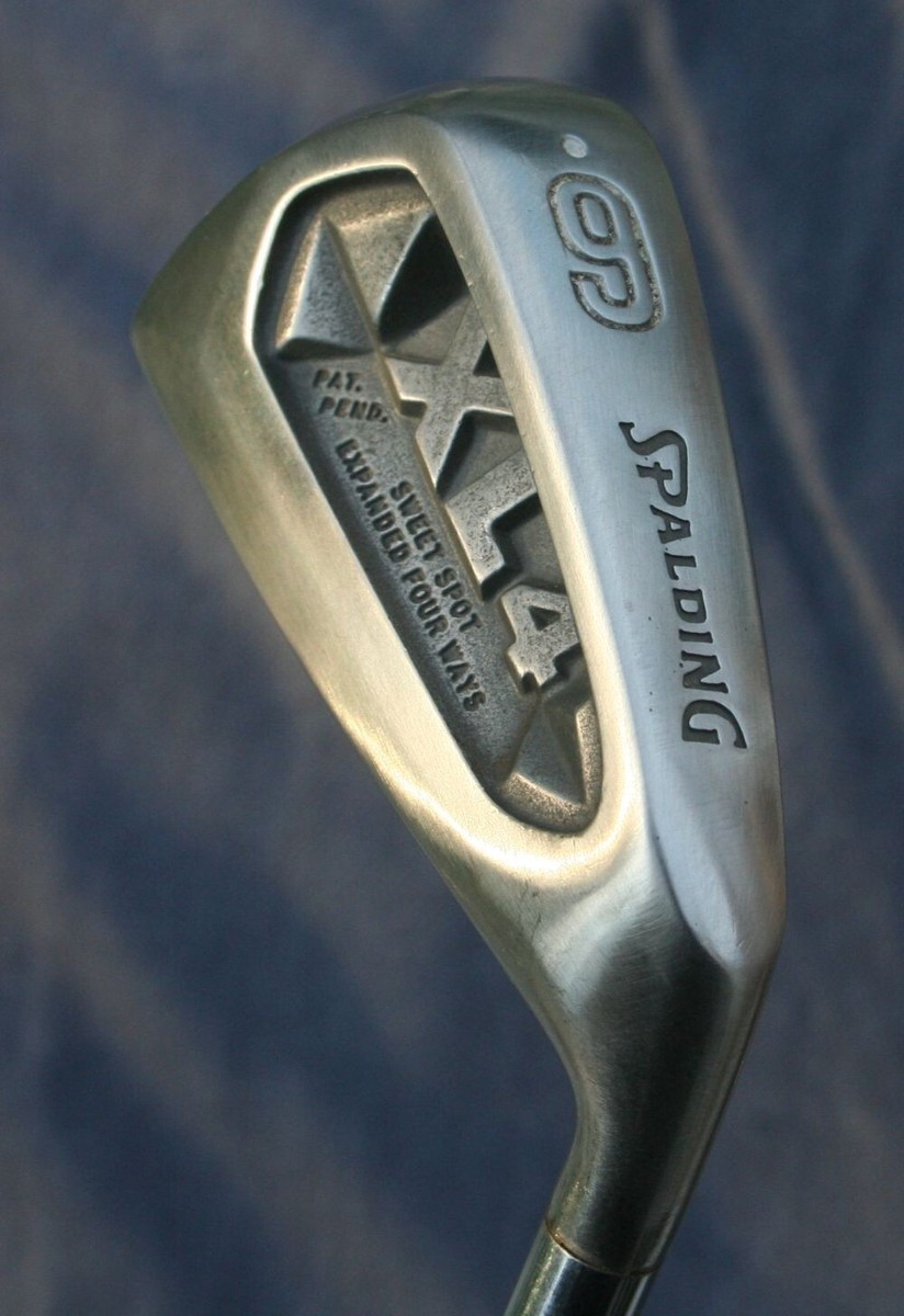 Spalding XL4 # 6 Iron Stiff Flex Steel Shaft | eBay