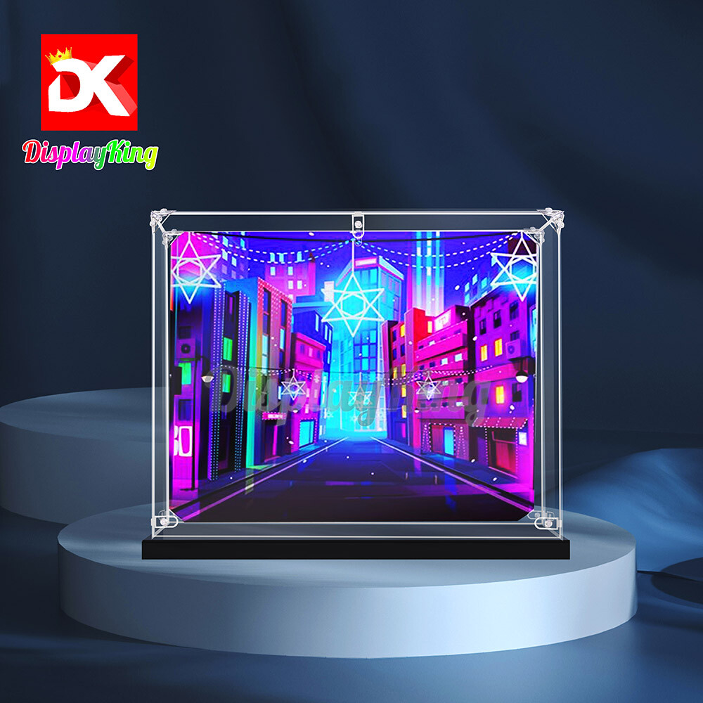 Display King - Display case with screw for Lego NINJAGO City