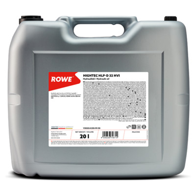 ROWE HIGHTEC HVI HLP 32 Hydrauliköl detergierend ISO VG 32 DIN 51524 20 L HLP32